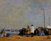 尤金布丹 - Crinolines on the Beach